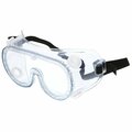 Mcr Safety Glasses, 22 Series Indirect Vent, Clear, Elastic, 36PK 2230